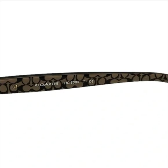 Coach HC6065 Brown Tortoise Glasses - Picture 5 of 7